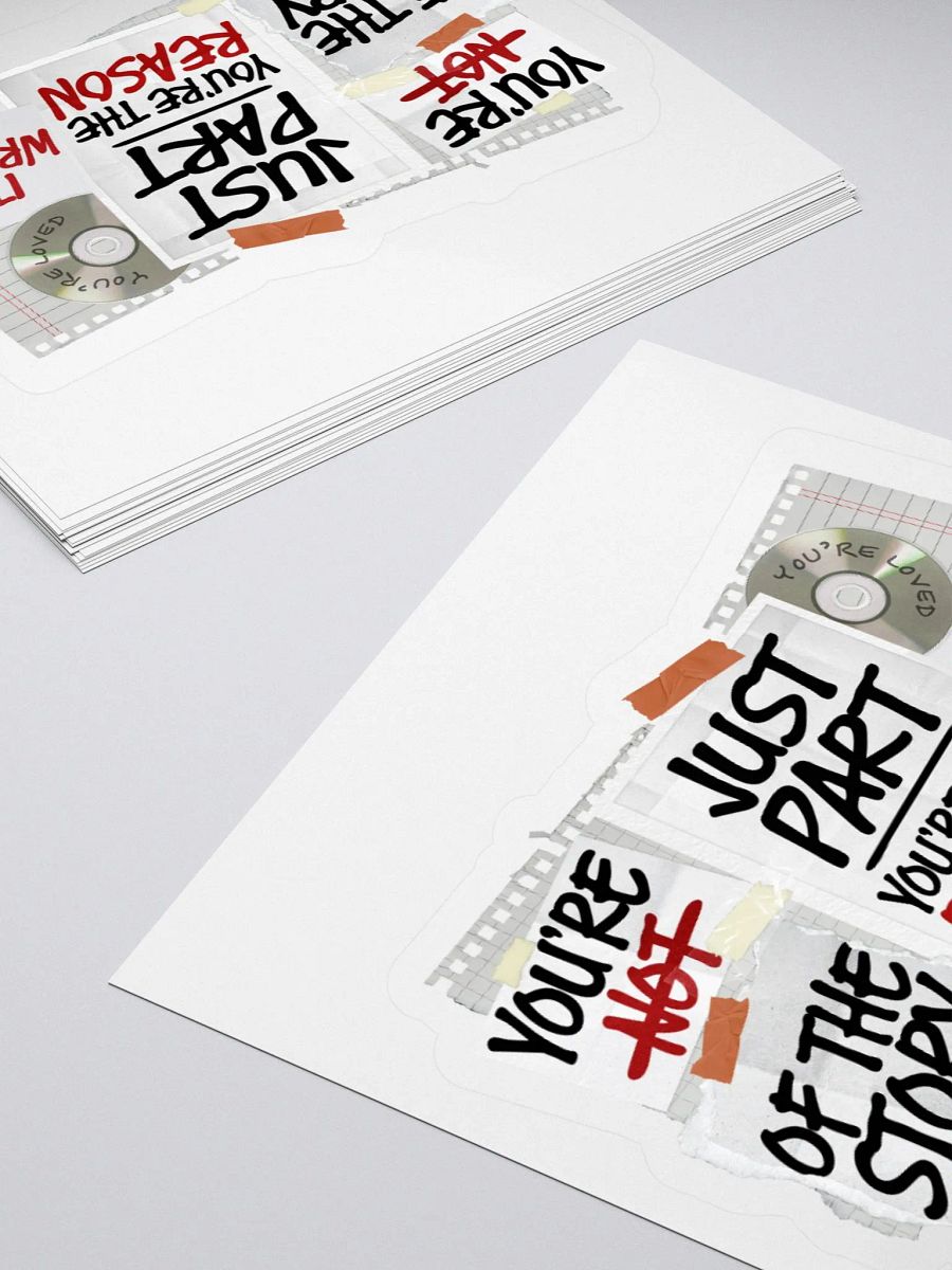 You're THE Reason Sticker product image (10)