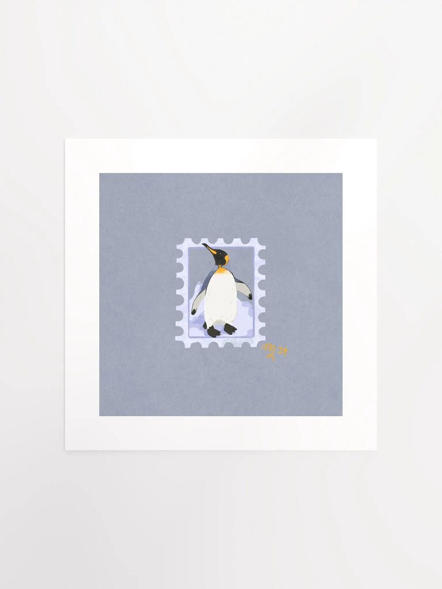 King Penguin Stamp Print – Birbfest 2024 product image (2)