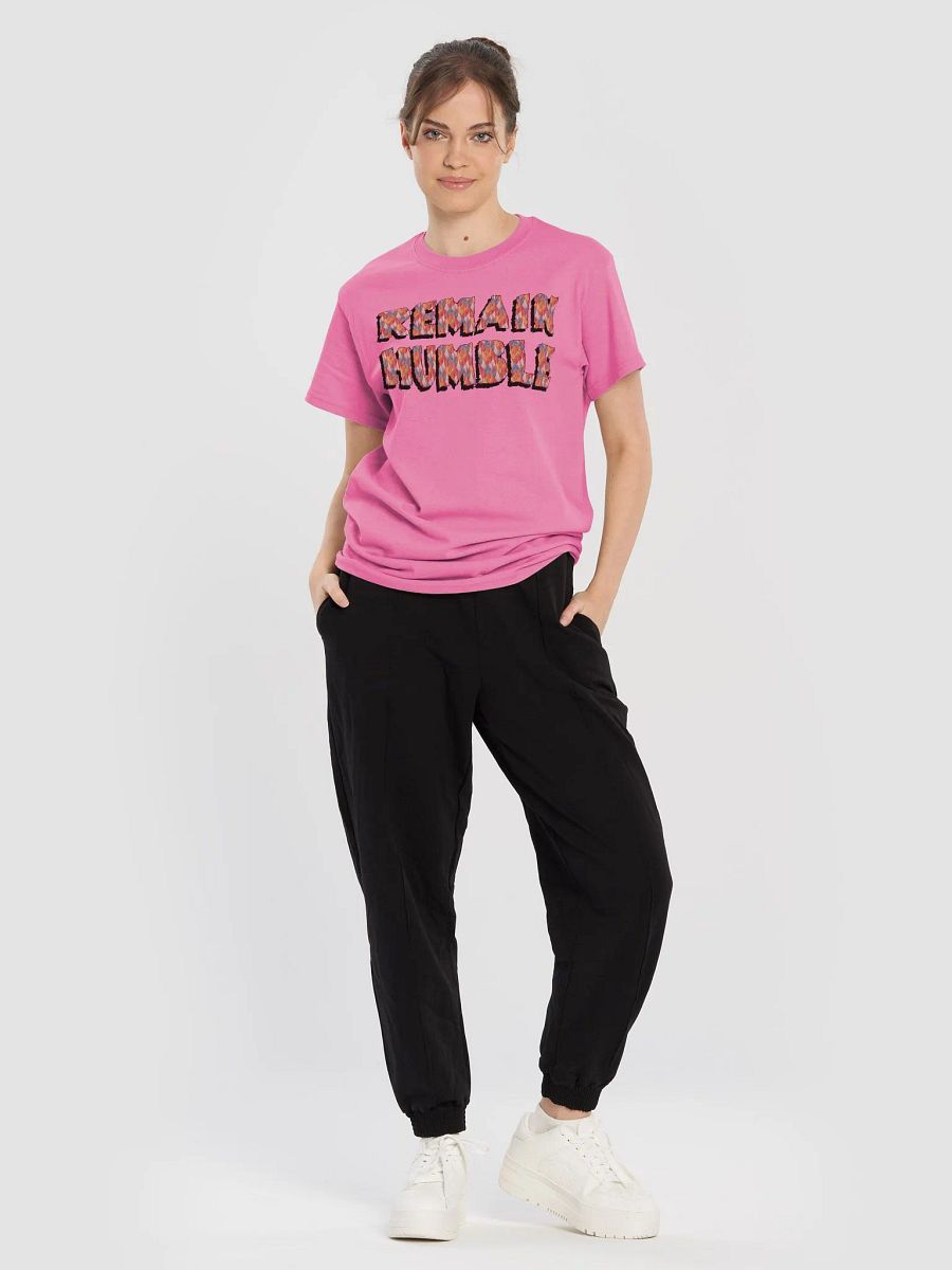 Copy of 100% Cotton Fabric t-shirt REMAIN HUMBLE product image (47)