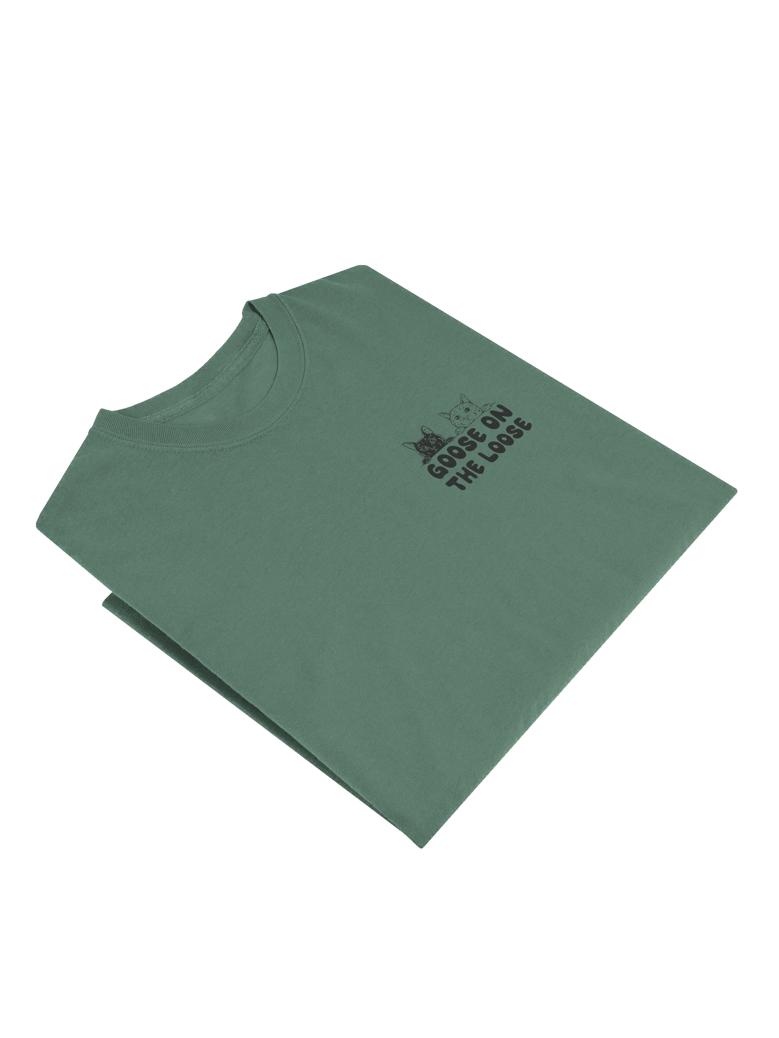 GOOSE ON THE LOOSE COMFORT COLORS LONG SLEEVE T-SHIRT product image (4)