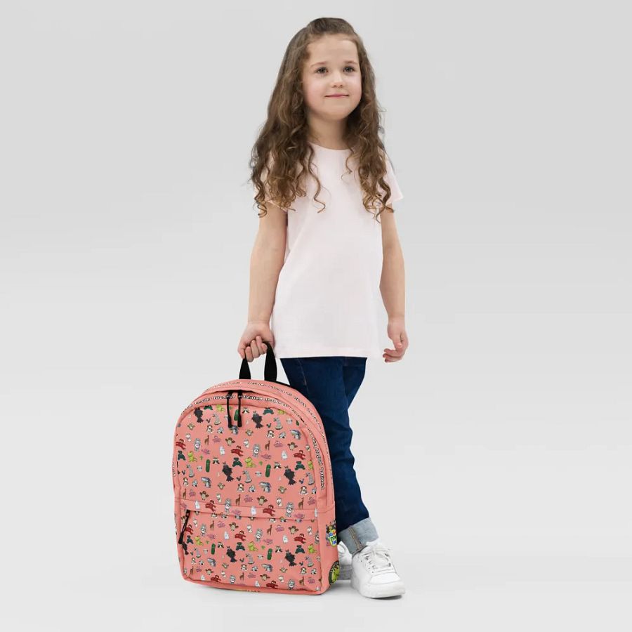 The KidTime StoryTime Character Backpack (Pink) product image (12)