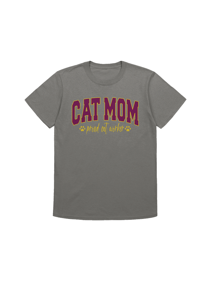 Cat Mom (proud cat worker) - Unisex Adult Super Soft Lightweight T-shirt product image (18)