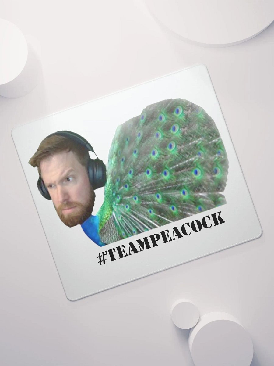 #TeamPeacock Mouse Pad product image (7)