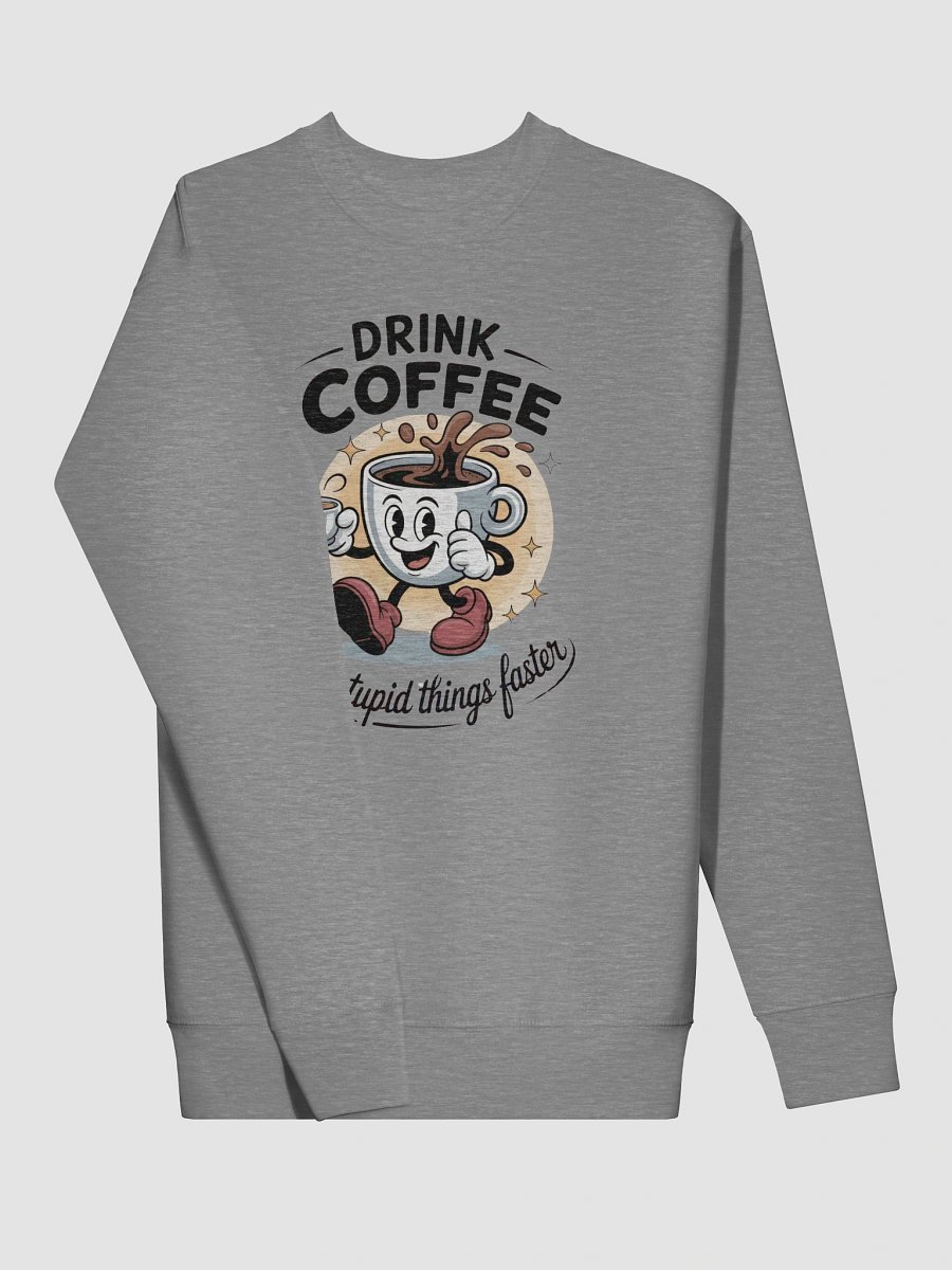 Coffee Cup Overflow Premium Sweatshirt product image (6)