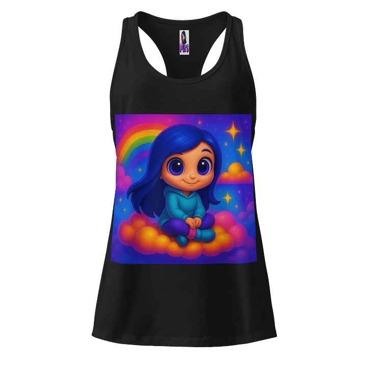 Floating in the Clouds Racerback Tank product image (1)