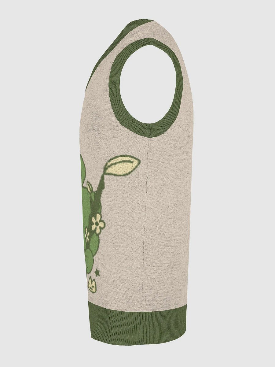 wild forest puff knitted vest product image (6)
