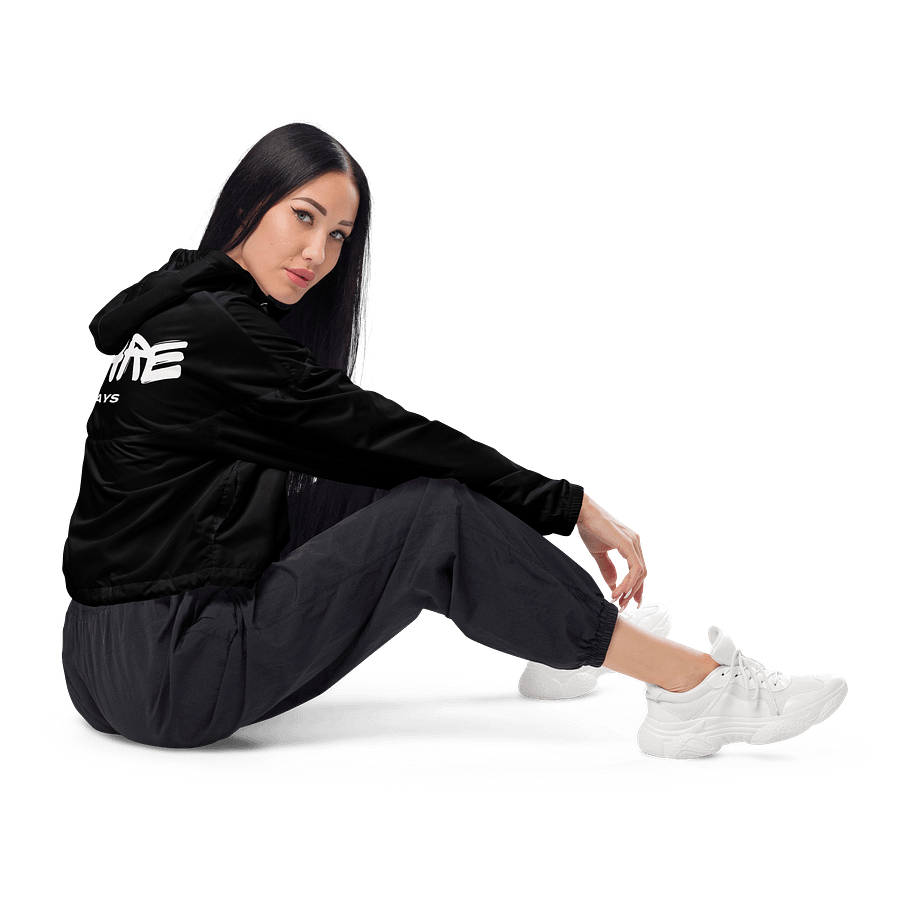 Rainy Day Chic: Women's Cropped Windbreaker product image (6)
