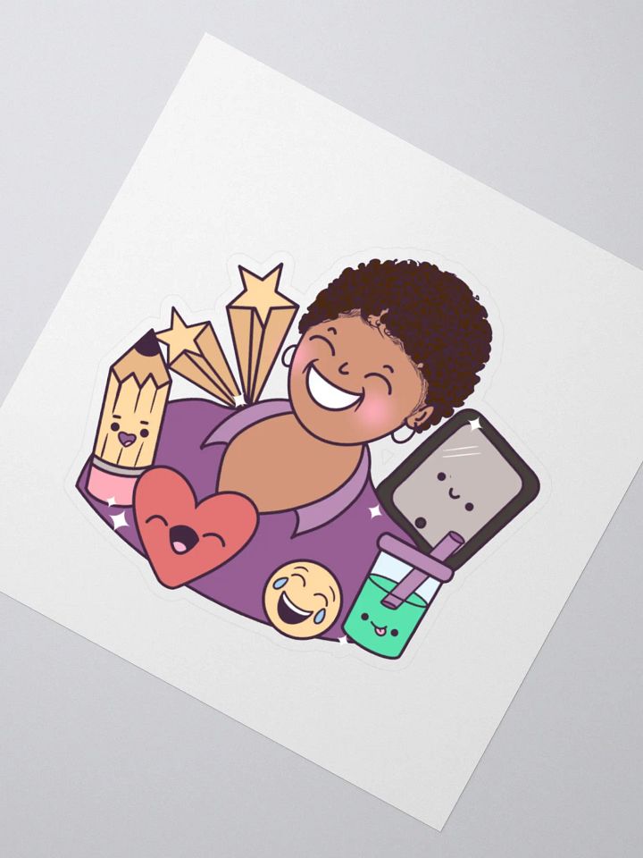 Cynthia Dixon Creates Logo Kiss Cut Sticker product image (2)