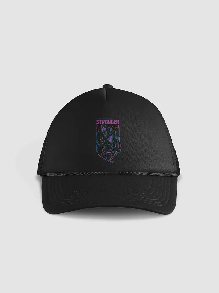 Neon Armored Warrior Trucker Hat product image (2)