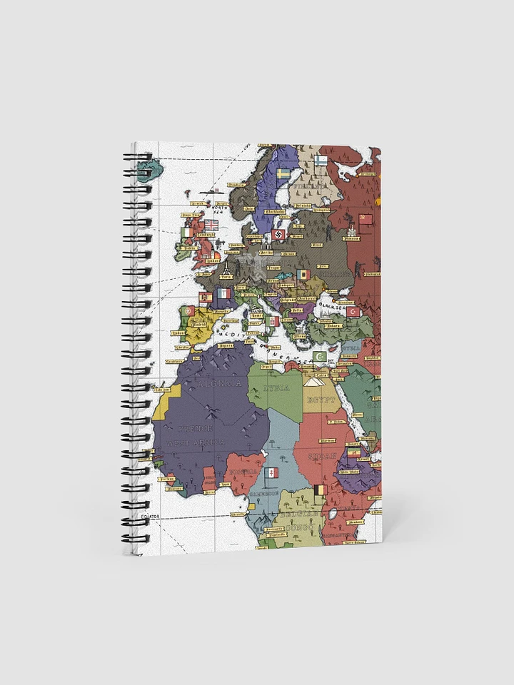 WW2 Map Notebook product image (1)
