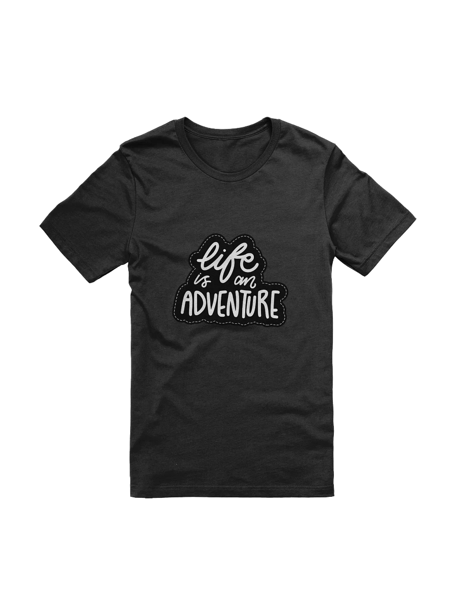 Life Is An Adventure Black Unisex T-Shirt product image (11)