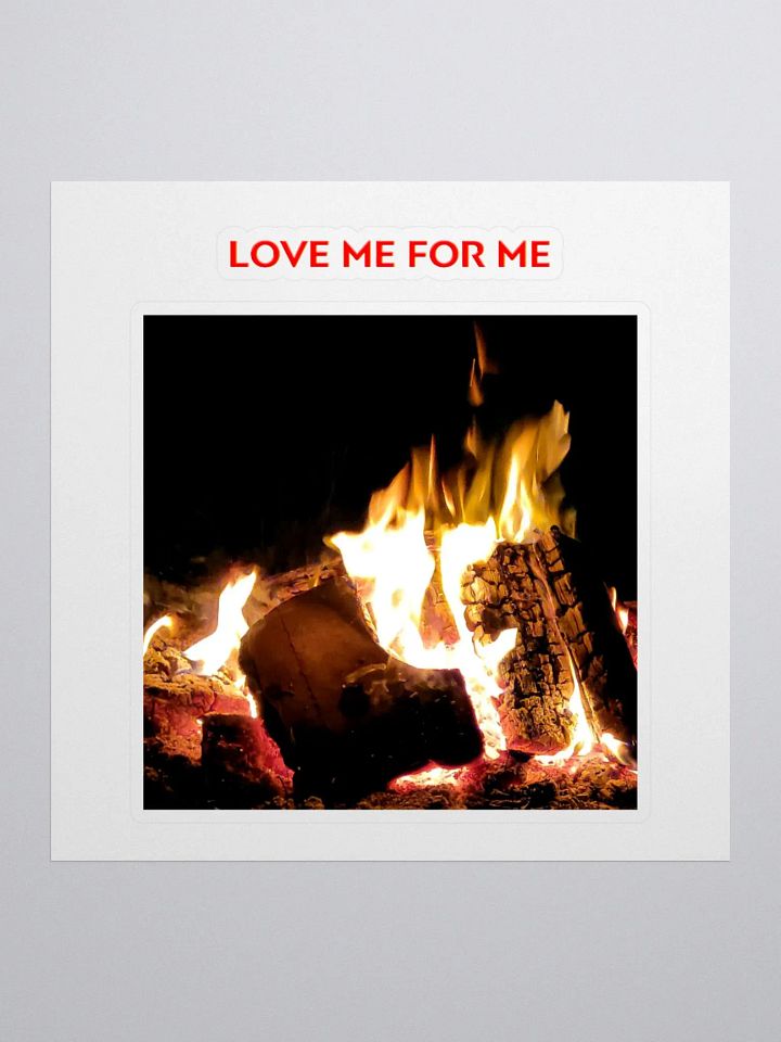 Love Me For Me Cover Art Sticker product image (3)