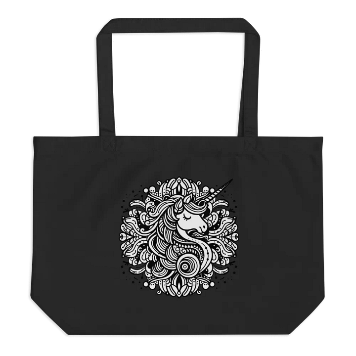Econscious Organic Cotton Tote | Ethereal Visions: AI-Designed Magical Unicorn product image (1)