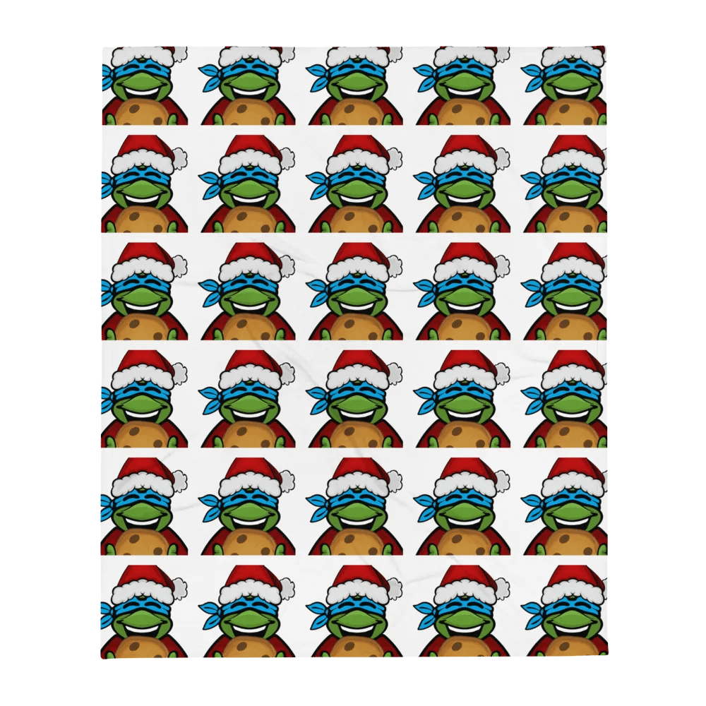 Santa Leo Throw Blanket product image (6)