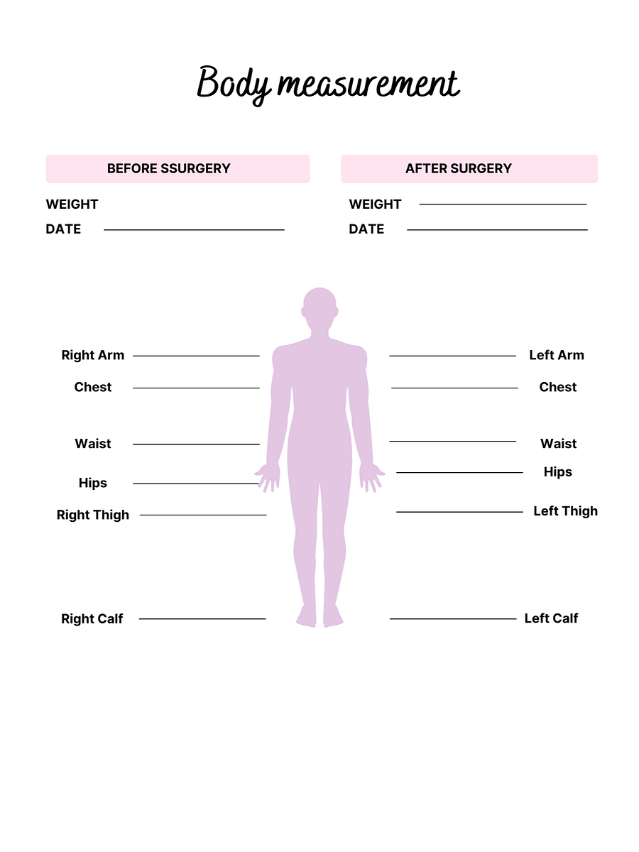 Becoming My Best Self: Bariatric Journal Before and After Surgery product image (4)