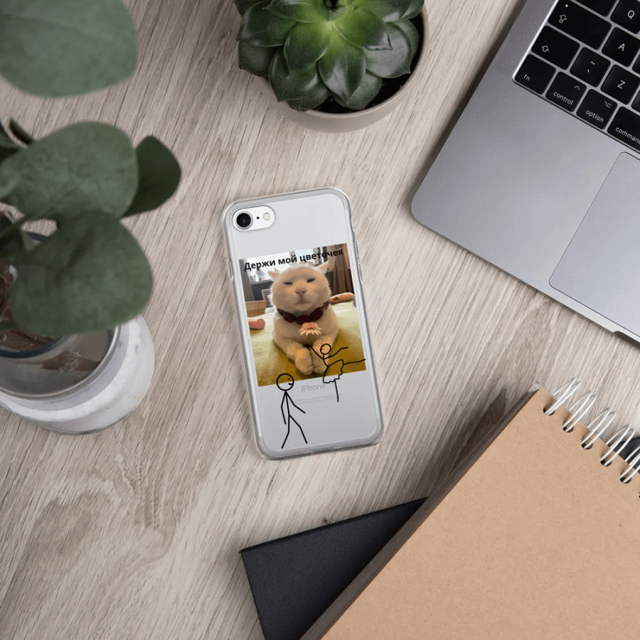 Floral Feline iPhone® Case product image (331)