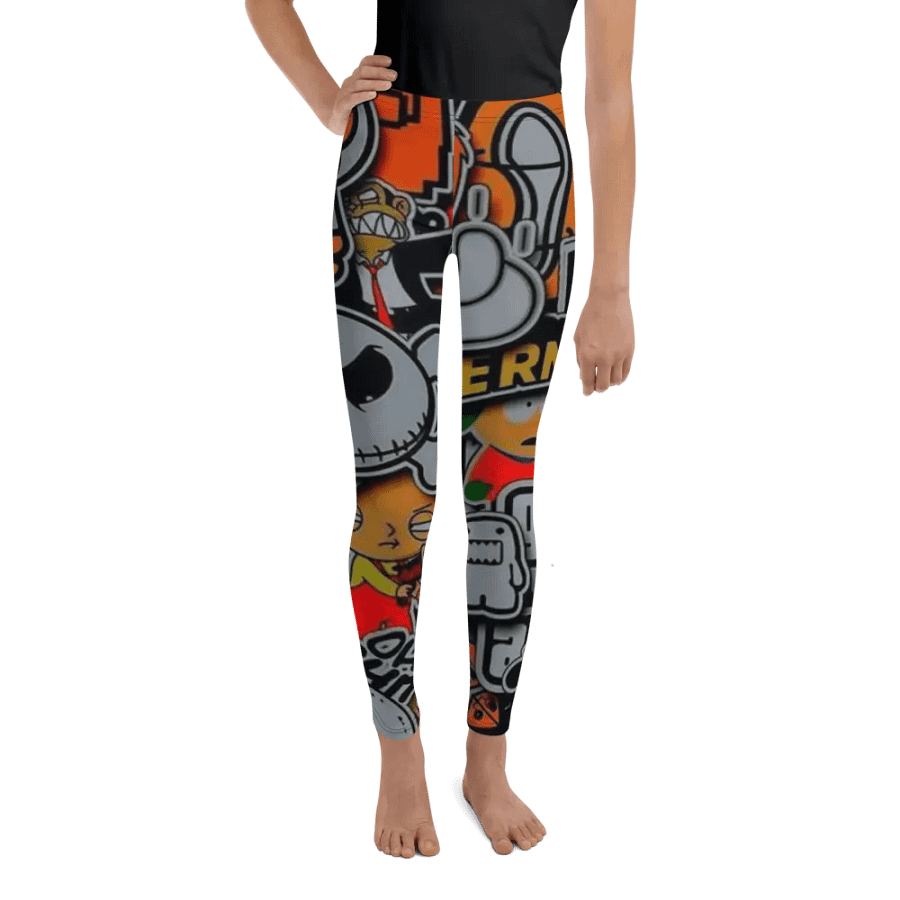 Kids Leggings – Cartoon Print for Fun & Playful Style product image (8)
