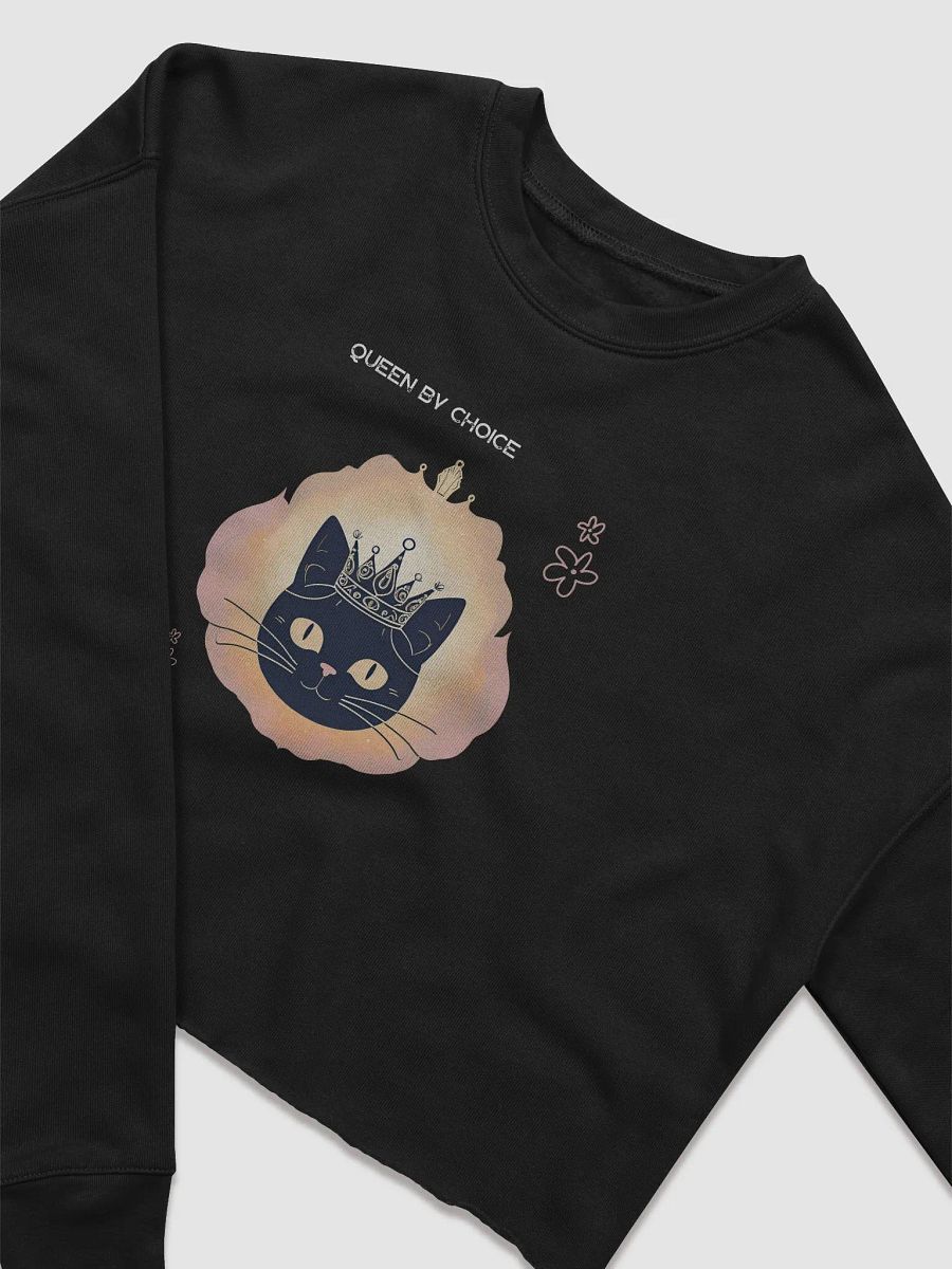 Regal Cat Crown Fleece Sweatshirt product image (3)
