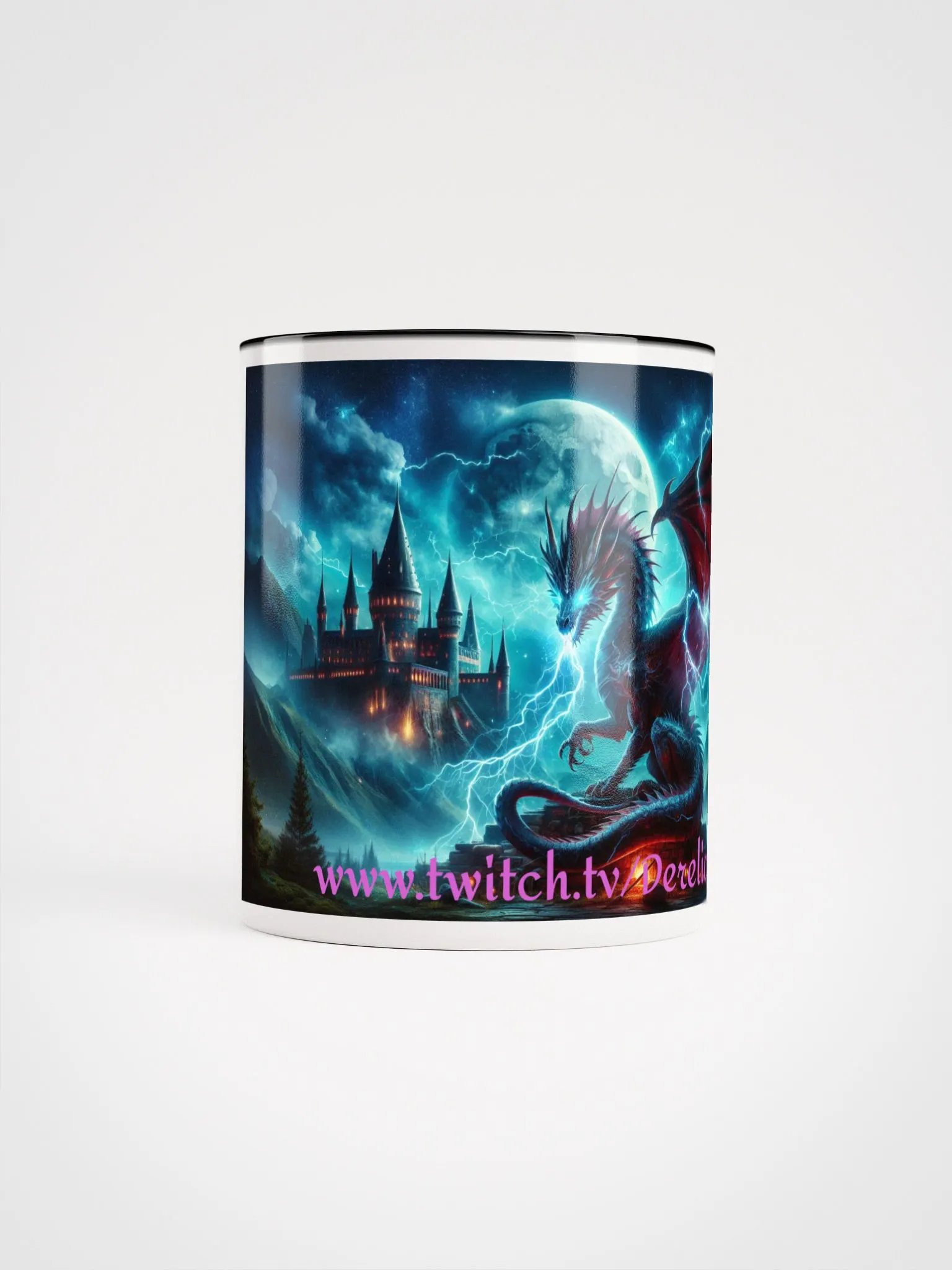 Roaring Dragon Fantasy Ceramic Mug product image (30)