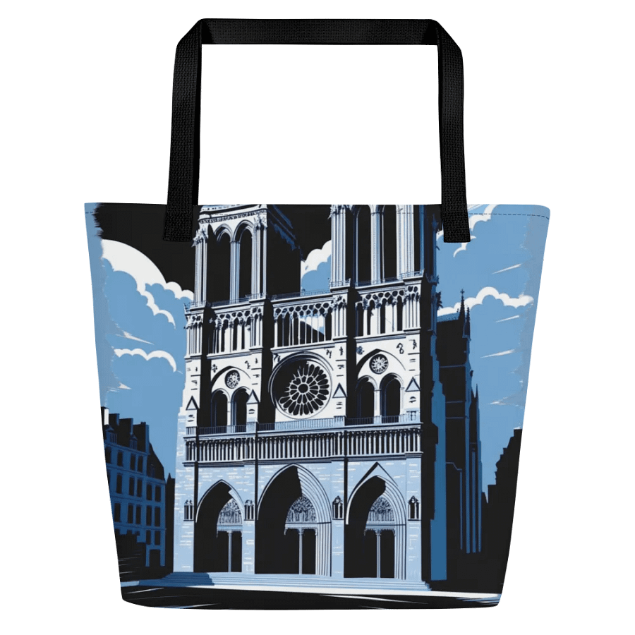 Notre Dam Large Tote Bag product image (2)