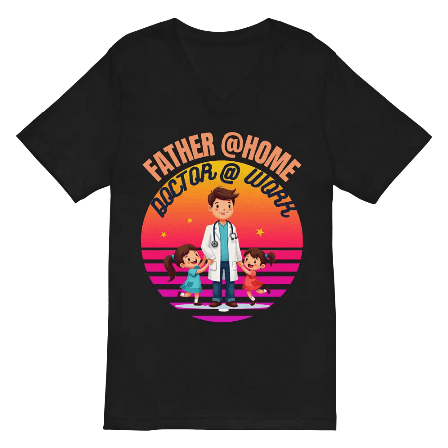 Doctor Dad V-Neck Tee product image (3)