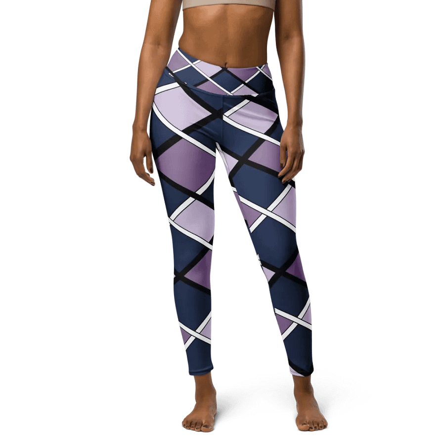 Trendy Yoga Pants With Geometric Pattern product image (5)