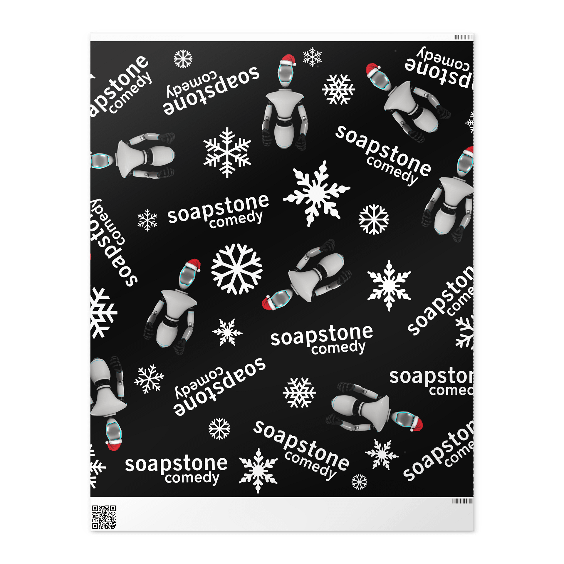 Black Soapstone Wrapping Paper product image (2)