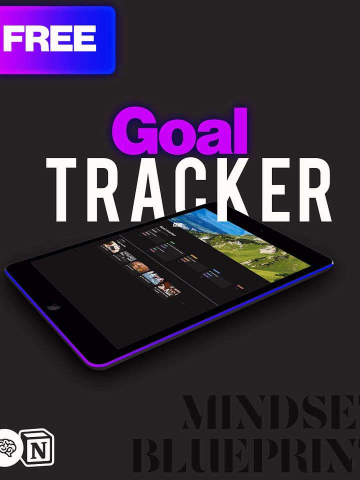 [FREE] Simple Goal Tracker product image (1)