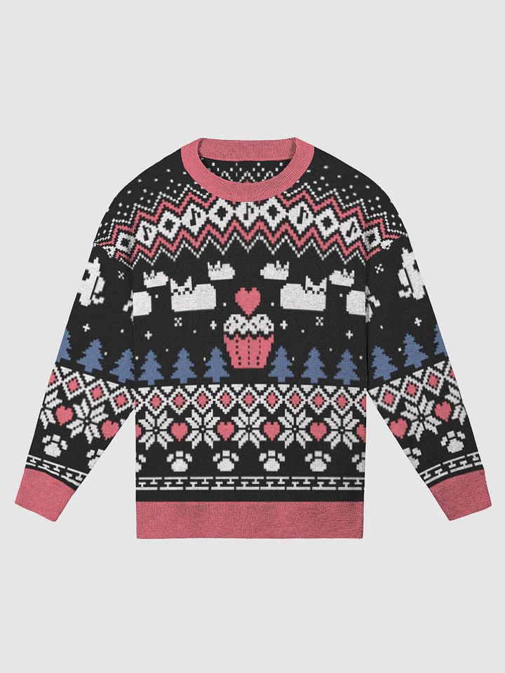 Cozy Cake Relaxed Fit Sweater - Black product image (1)