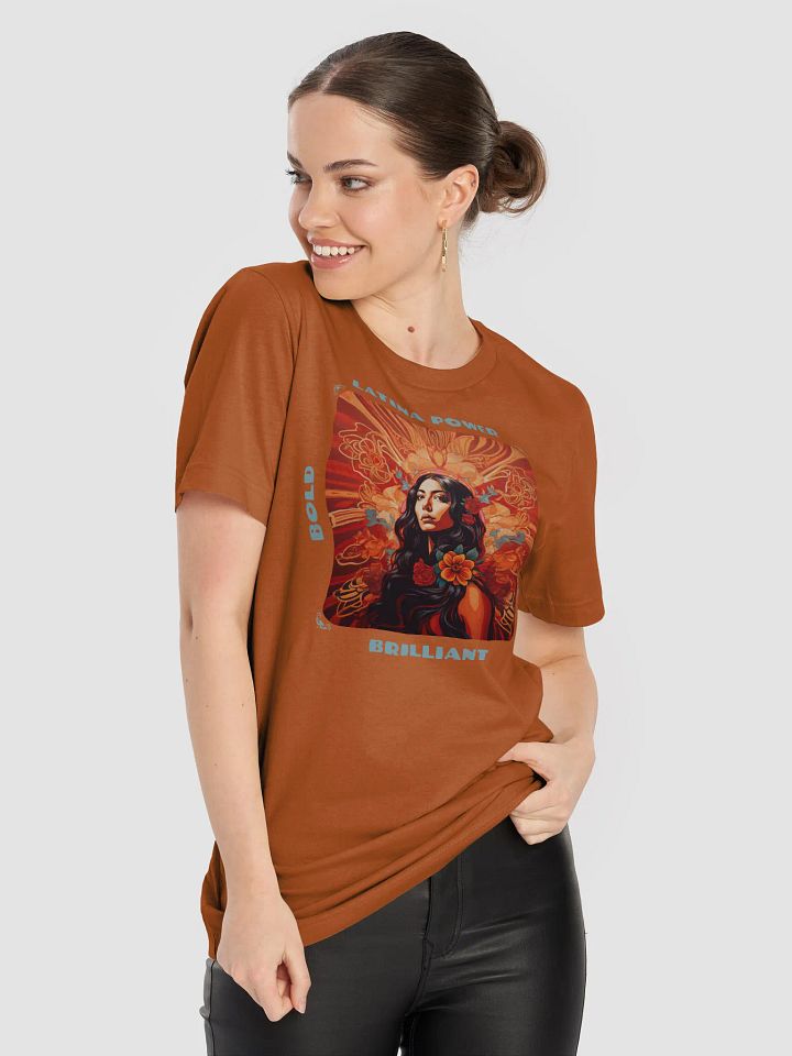 Latina Inspirational Power Floral T-Shirt product image (2)