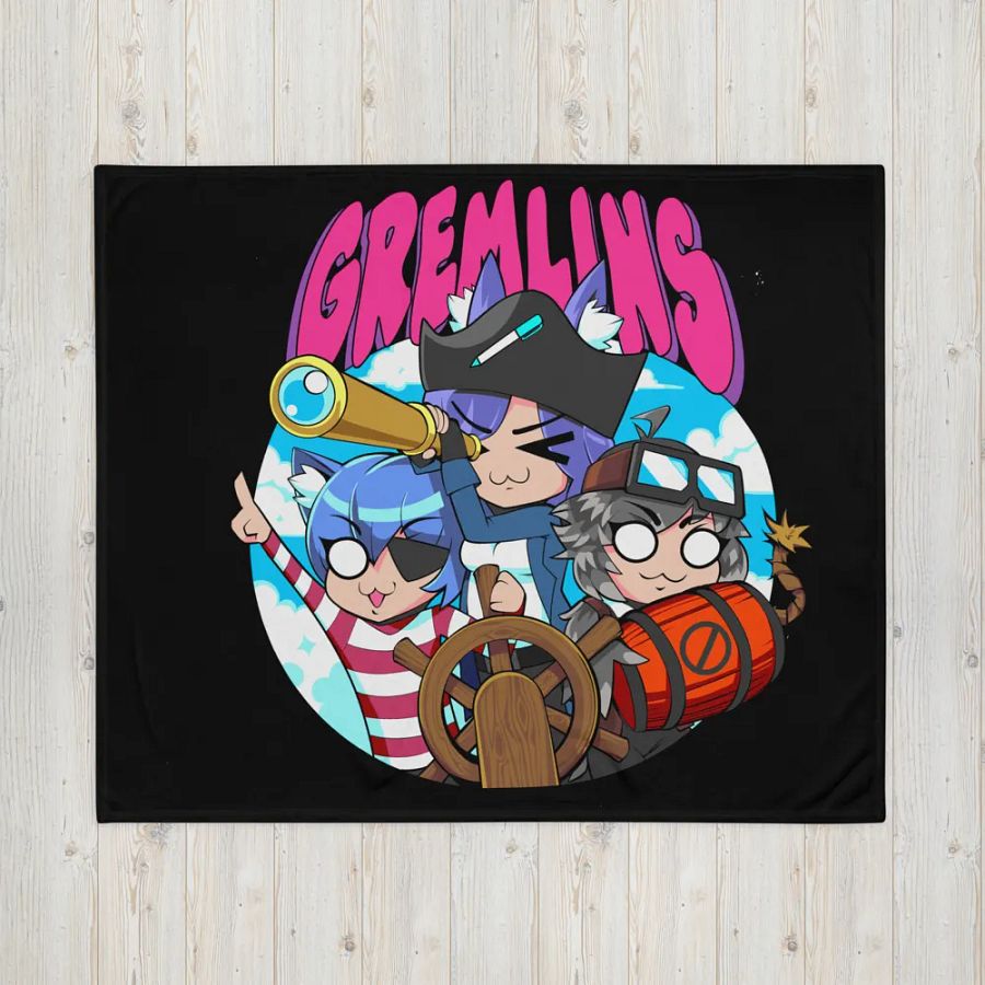 Gremlin Gang Throw Blanket product image (16)