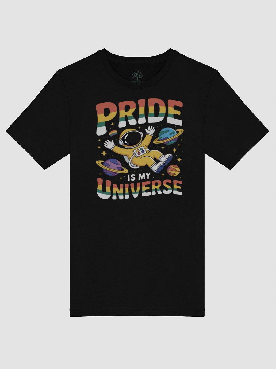 Unisex Pride Is My Universe T-Shirt - Rainbow Astronaut Design product image (5)