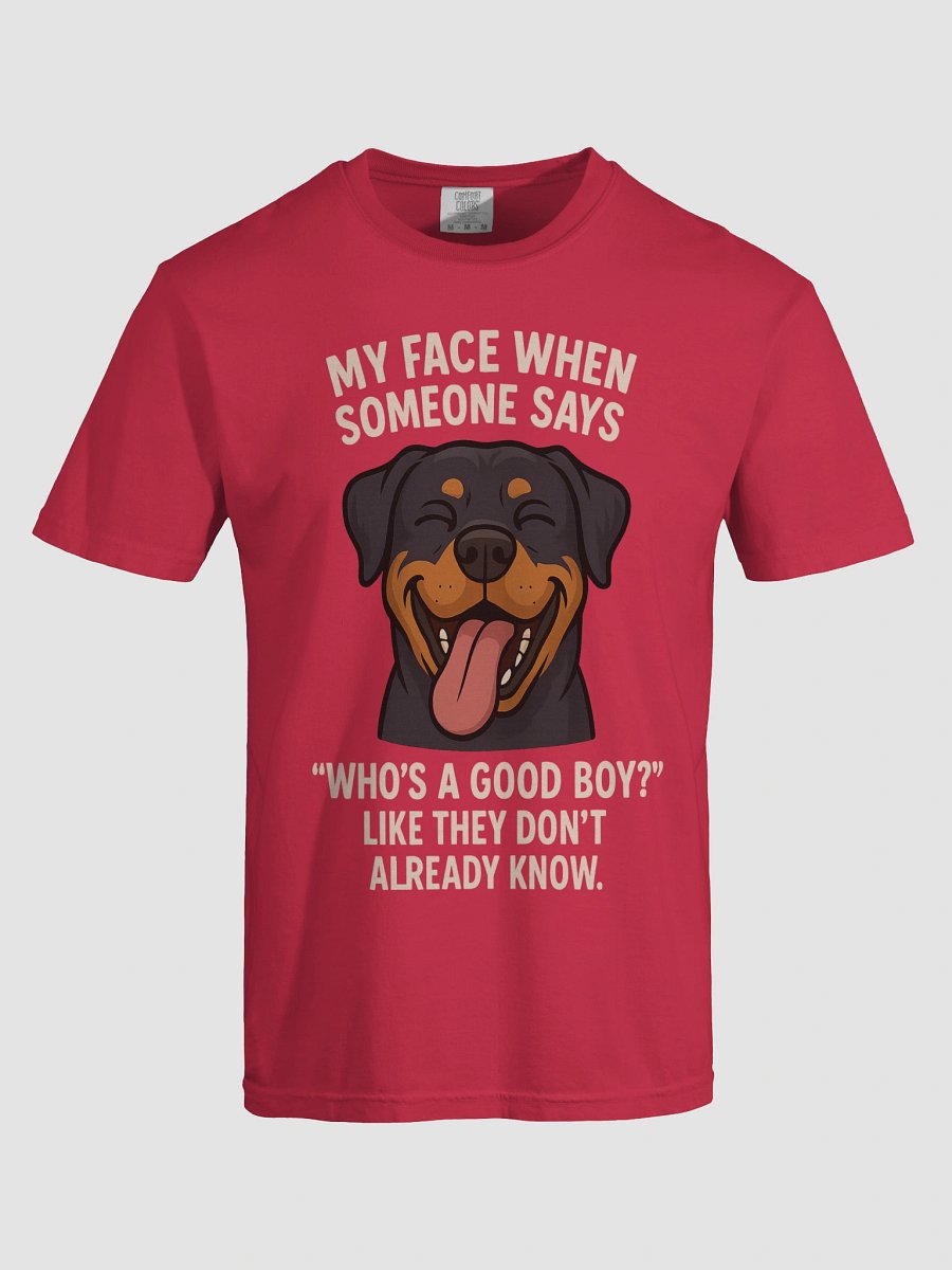 Good Boy Rottweiler T-Shirt product image (83)