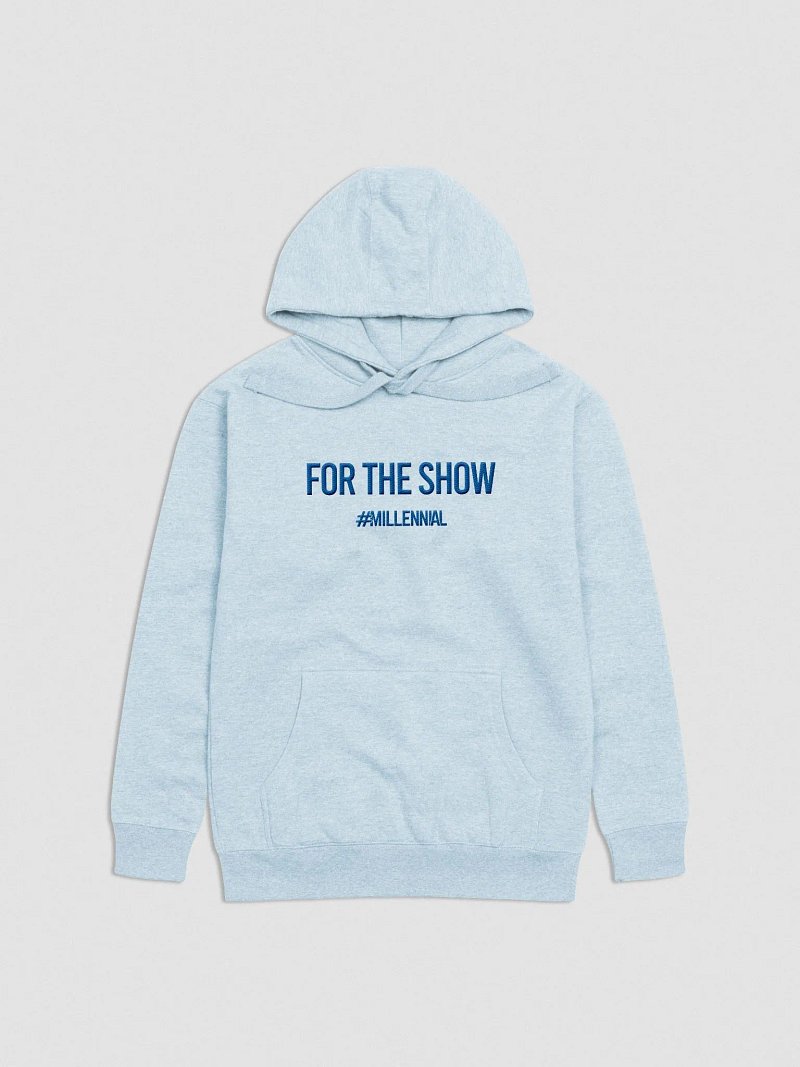 'For the Show' Embroidered Hoodie