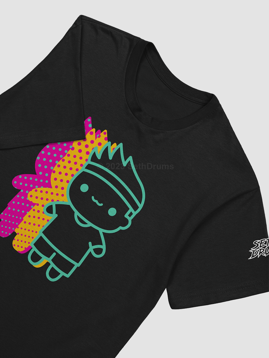 SethDrums Pop Art Wiggle T-Shirt (Black) product image (1)