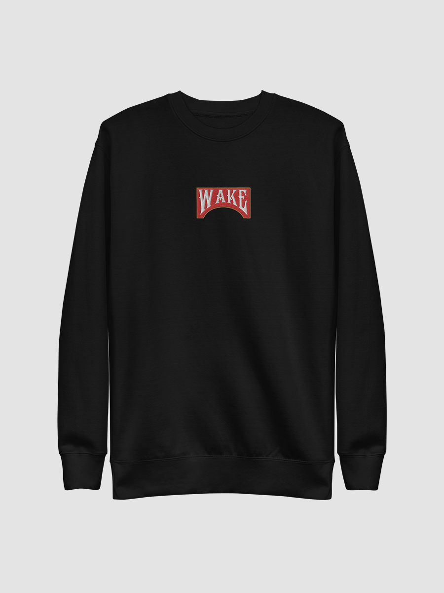 MSU Wake Card Crewneck (Red) product image (1)