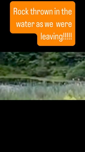 Walking out after an awesome investigation we get a rock thrown in the water as I’m on YouTube live for my whole audience to ...