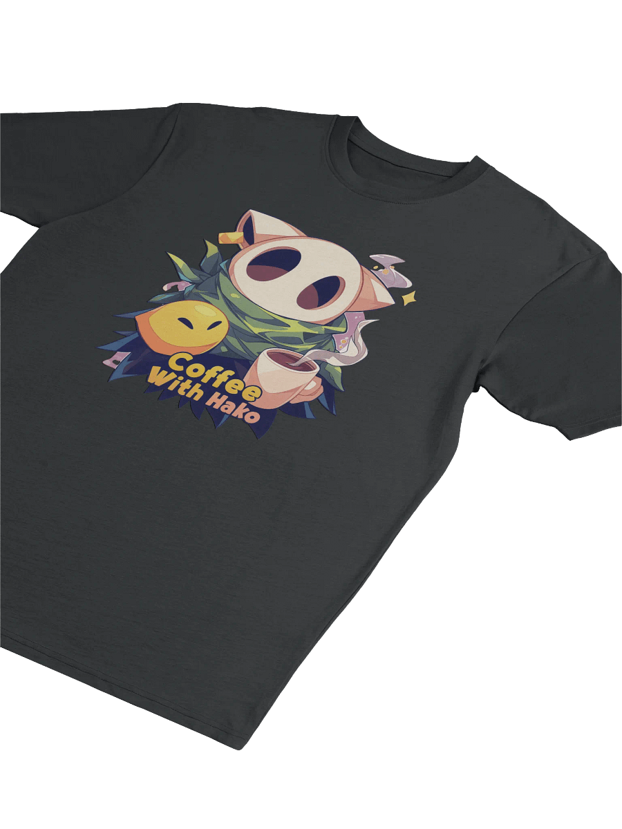 Coffee w Hako Premium Heavyweight Tee Only Front Print product image (3)