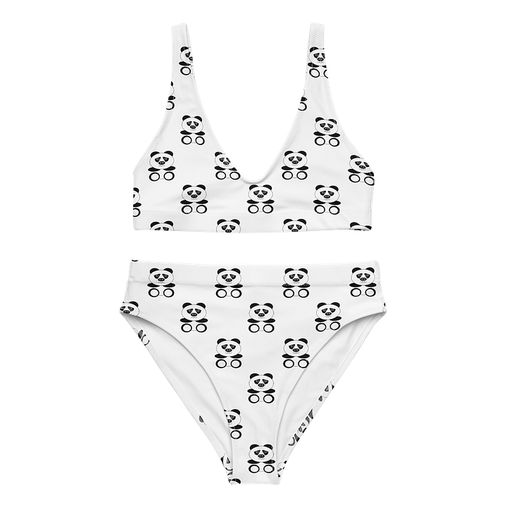 Panda Party Recycled High Waist Bikini product image (1)