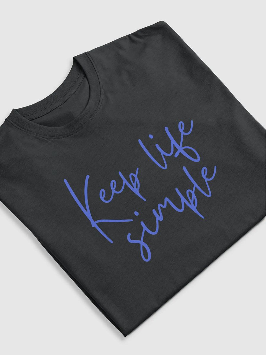 Simplicity in Blue Men's Tee product image (3)