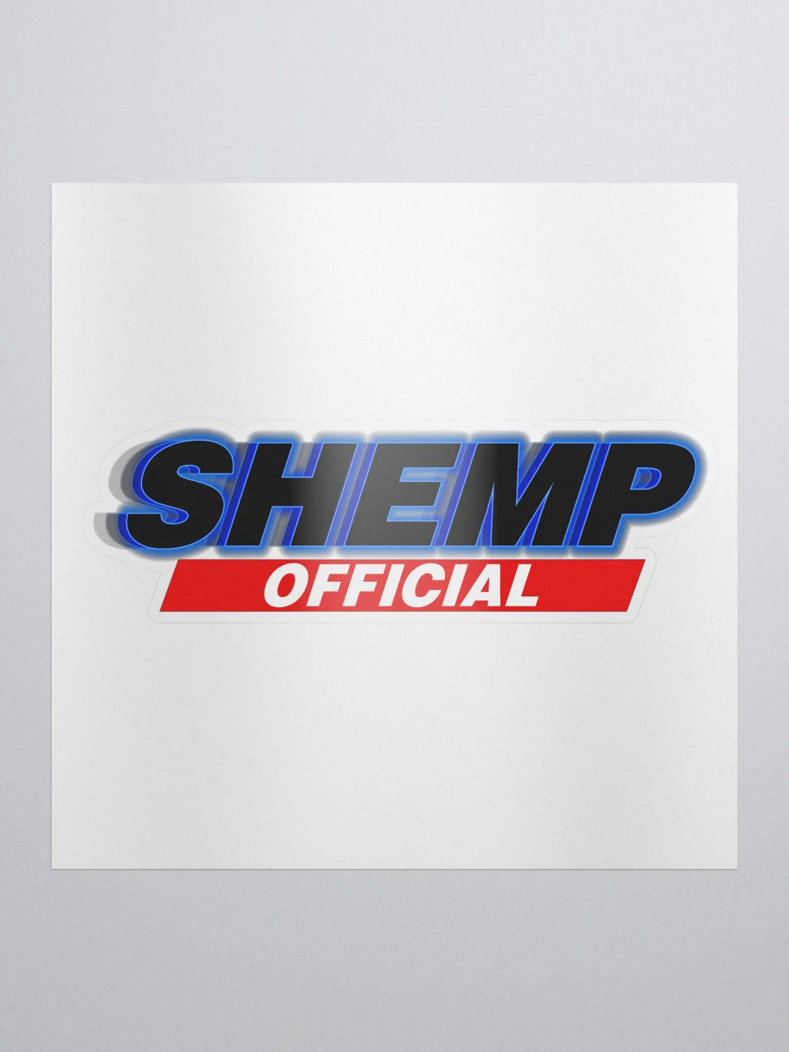 Shemp Movie Logo Sticker! product image (1)