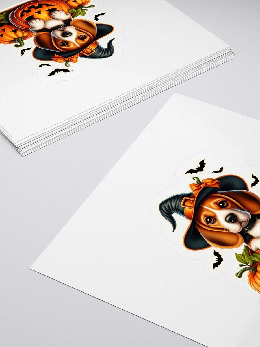 Halloween Pumpkin Beagle - Sticker product image (4)