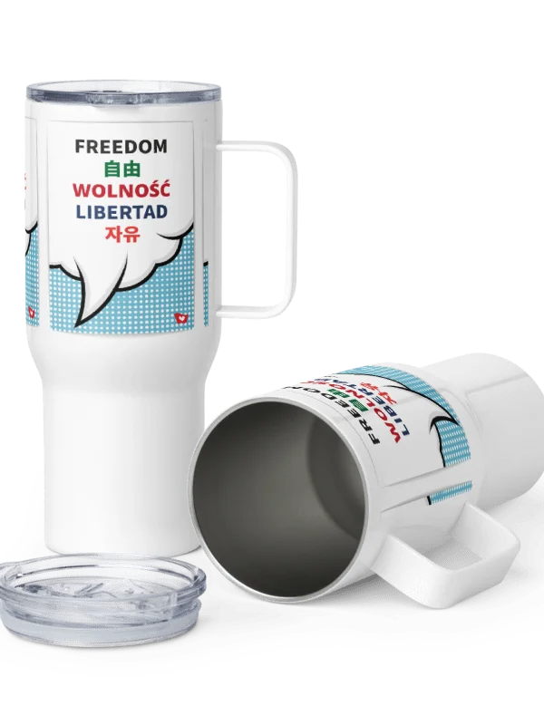 PREMIUM TRAVEL MUG – FREEDOM product image (1)