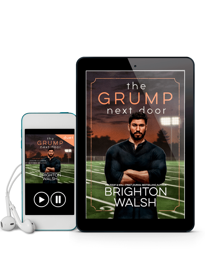 The Grump Next Door (ebook + audiobook BUNDLE) product image (1)