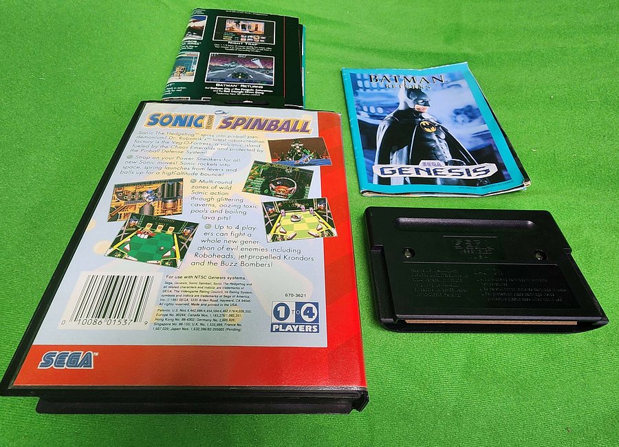 SEGA GENESIS - Sonic Spinball - No Manual product image (2)