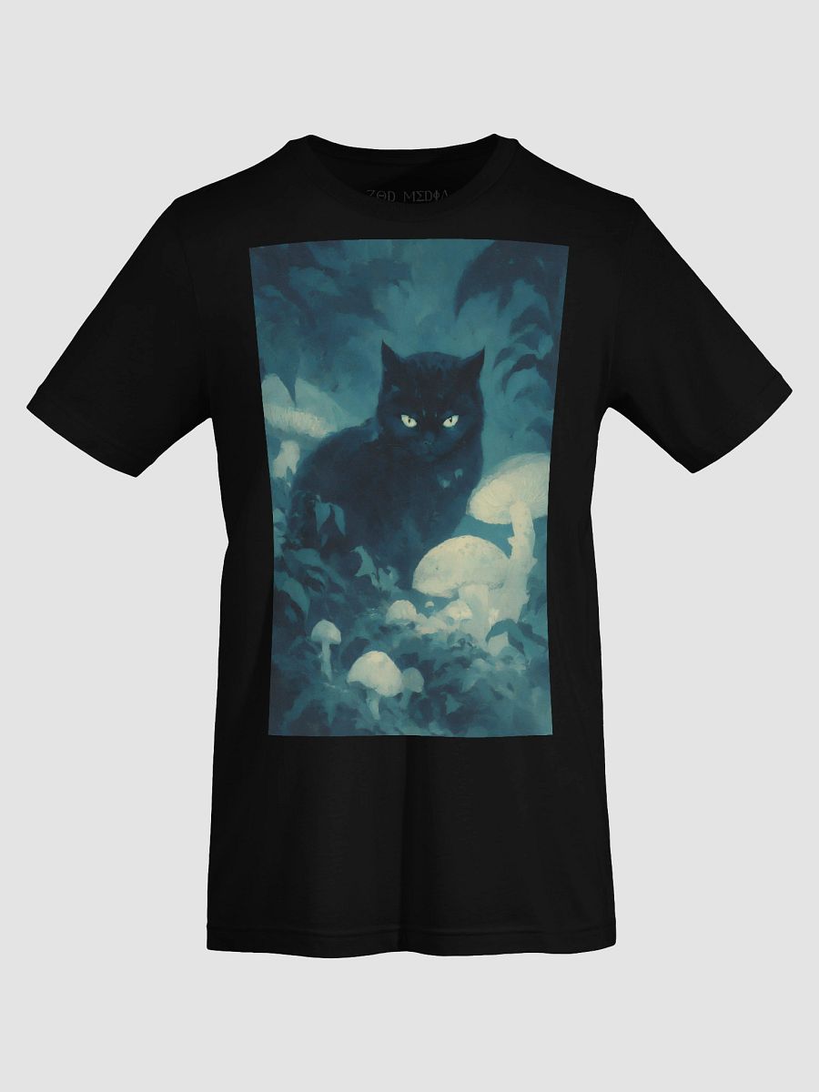 Enchanted Forest Cat T-Shirt product image (7)