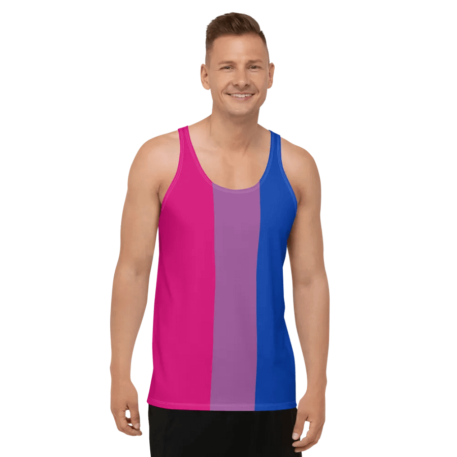 Bisexual Pride Flag - All-Over Print Tank product image (8)