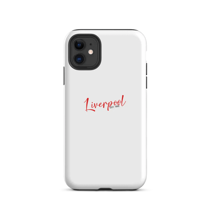 Liverpool Red Cursive iPhone® Tough Case product image (24)