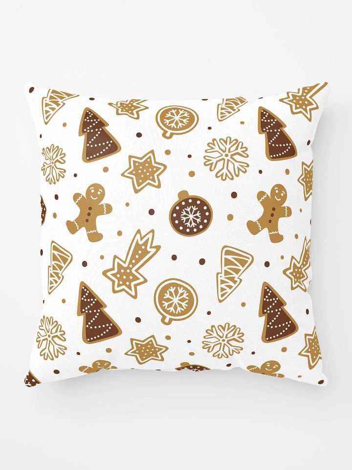 Seasonal Gingerbread Delight Pillow product image (1)