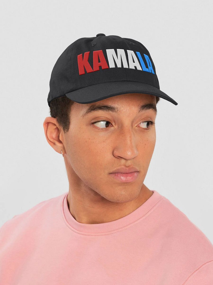 Kamala Embroidered Dad hat, Kamala Harris Red White And Blue Rally Style Hat product image (7)